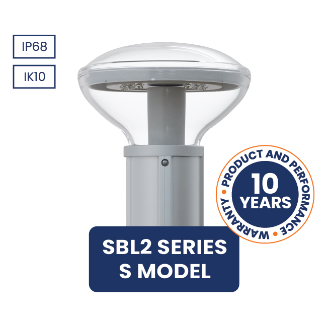 SBL2 Series S Model Solar Bollard Light click image to go to product page